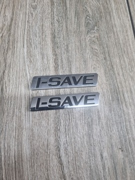 Емблема знак логотип надпис i-save кабіни volvo fh 4 fm 4 fh 5 фото №1