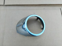 Защита рамка галоген хром левая peugeot 607 рестайлинг 04-10r фото №1