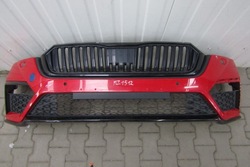 Бампер перед переднє skoda octavia 4 iv 5e3 rs vrs 19-24 фото №1