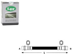 Шланг тормозной [lpr] фото №1