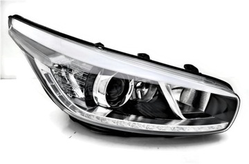 Kia ceed 2013- фари kpl + led p нове depo фото №1