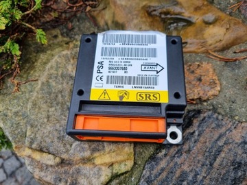 Блок керування подушка безпеки датчик citroen c2 9663357680 фото №1
