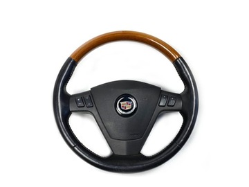 Cadillac srx 04-09r руль кожаный фото №1