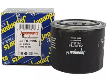 Japanparts фильтр масла jap, fo-599s фото №1