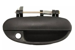 Ручка двері перед p зовнішня, чорний фото №1