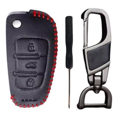 Корпус ключа pilot ключ чехол кожаные audi a2 фото №1