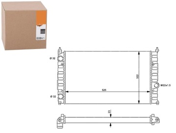 Nrf радиаторов seat cordoba 94- nrf фото №1