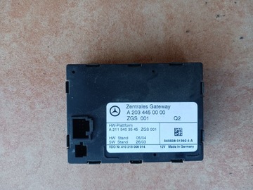Модуль шлюз mercedes a2034450000 фото №1