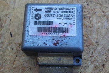 Модуль датчик подушок подушка безпеки bmw e36 8367035 фото №1