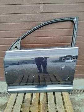 Дверь левый перед vw touareg i 7l годы 02-06 передний рестайлинг оригинал lc9z фото №1