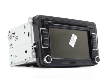 Радіопрогравач радіо cd seat alhambra ii jetta v tiguan рестайлінг 3c8035195h фото №1