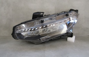 Лампа перед honda civic x led 15-22 lh левая фото №1