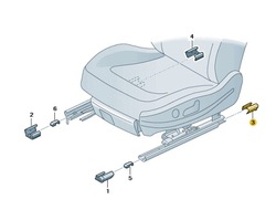 Новое оригинальные audi оригинальный номер крышка направляющей чёрный сатиновая 8v0881348b01c фото №1