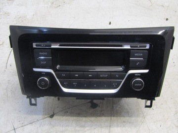 Радио радиопроигрыватель cd qashqai ii j11 28185 4ca0a фото №1