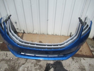 Бампер перед skoda octavia iii рестайлінг 5e0 фото №1