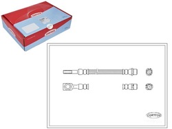 Corteco 19026813 шланг тормозной гибкий фото №1
