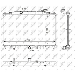 Радіаторів води mazda cx-5 11-17 фото №1