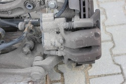 Audi a8 d3 поворотный кулак правая зад задняя фото №1