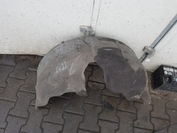 Audi tt 8j 06-12r cabrio підкрилок праві зад задні фото №1