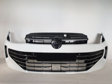 Volkswagen vw passat b9 3j 23- бампер перед решётка радиатора led pdc плита 3j0807221 фото №1