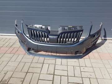 Бампер перед переднє skoda octavia iii 3 рестайлінг vrs фото №1