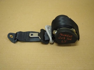 Pas безпеки лівий зад peugeot 207 фото №1
