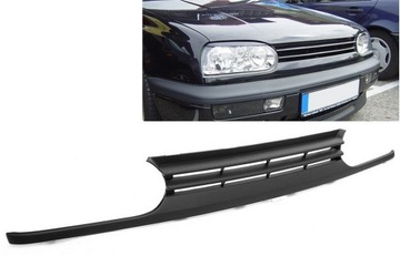 Решётка радиатора решётка передняя gti / vr6 вид vw golf iii mk3 h/b универсал cabrio фото №1