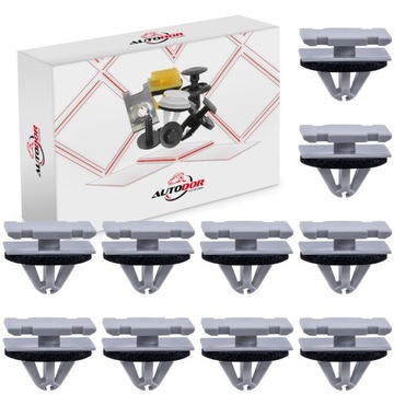 Клипсы планки пороговой клипсы ford chevrolet opel ampera astra insignia karl фото №1