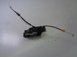 Замок двері праві зад peugeot 207 фото №1