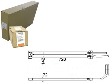 Радіаторів масла [behr hella] фото №1