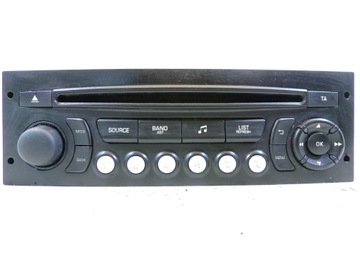 Радио cd citroen peugeot 98041626xt01 фото №1