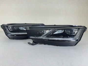 Skoda octavia iv 4 5e4 полный led лампа левая правая перед фары комплект фото №1