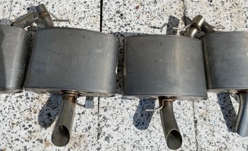 Глушитель range rover vouge оригинальный номер 82141036/82140990lh&rh фото №1