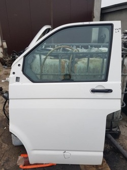 Дверь левый перед volkswagen transporter t5 фото №1