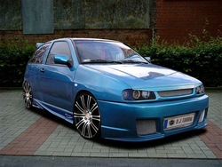 Seat ibiza 6k 93-99 пороги dj-тюнінг фото №1