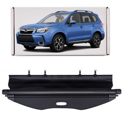 Subaru forester iv sj 2012-2018 чёрная ролета багажника ручная крышка фото №1