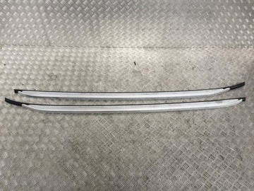 Рейлинги крышные хромированные bmw x5 e70 фото №1