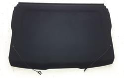 Полка задняя багажника citroen c4 i купе 3 дверь 2004-2010 чёрная фото №1