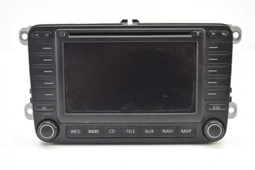 Радио радиопроигрыватель cd aux навигация 5p0035192a seat altea 04-09 фото №1