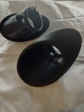 Berlingo partner iii 08+ramka протитуманна фара зовнішня права чорна фото №1