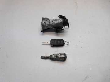 Замок запалювання ключ вставка vw eos 1q 2007r. оригінал європа фото №1