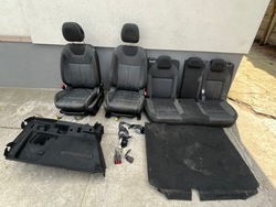 Сиденья диван ремни citroen c4 ii b7 комплект фото №1