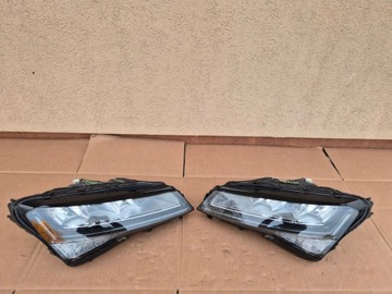 Лампа передняя skoda superb iii 3v1 полный led оригинал фото №1