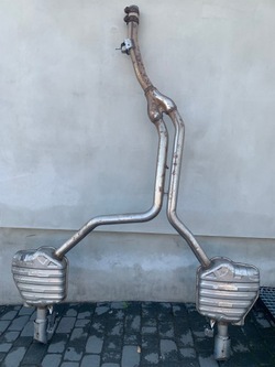 Глушитель выпускной audi a8 d4 3.0 tdi 4h0253611a фото №1