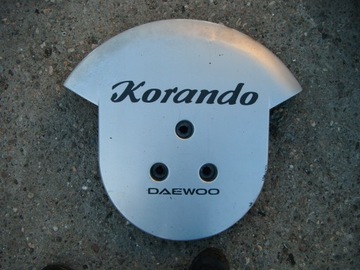 Korando ii 2 96- 2.9td защита колёса запасного фото №1