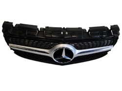 Mercedes slc r172 172 решітка радіатора решітка чорний діамант рама зірка bez радара фото №1