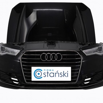 Audi a6 c7 4g рестайлінг комплектний перед бампер капот фото №1