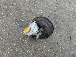 Усилитель + насос тормозная 2.0 d автомат 71a subaru forester 4 iv sj 12-18r фото №1