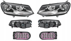 Фара лампа vw touareg 7p5 10-14 hella l+p фото №1