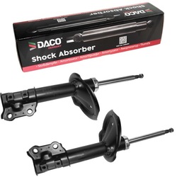 Амортизатори + відбійники перед x2 kia cee'd / cee'd sw 2006- daco німеччина фото №1